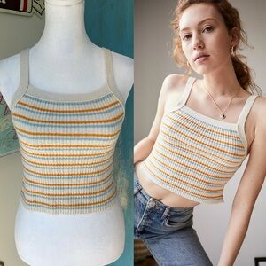 BDG Klara Ribbed Tank Top